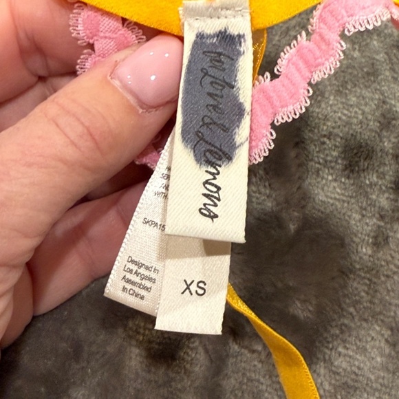 New! For Love And Lemons Sorbet Rose Panty pink orange 31262 - Picture 12 of 14